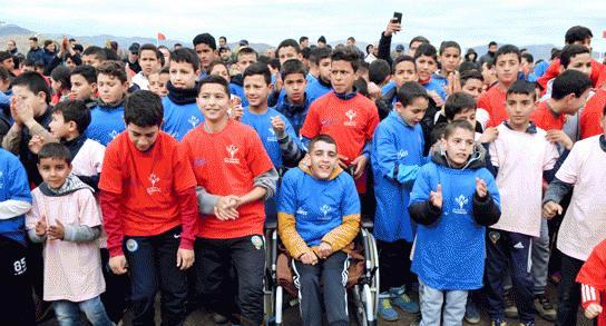 Read more about the article Impressive youth participation in Sport for All Caravan in the province of Driouch in North-East Morocco