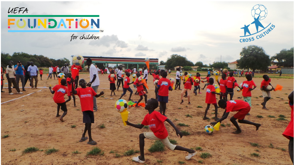 Read more about the article OFFS in South Sudan hosts UEFA Foundation for Children