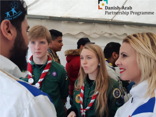 Read more about the article Scouts and Cross Cultures join hands at Youth Festival