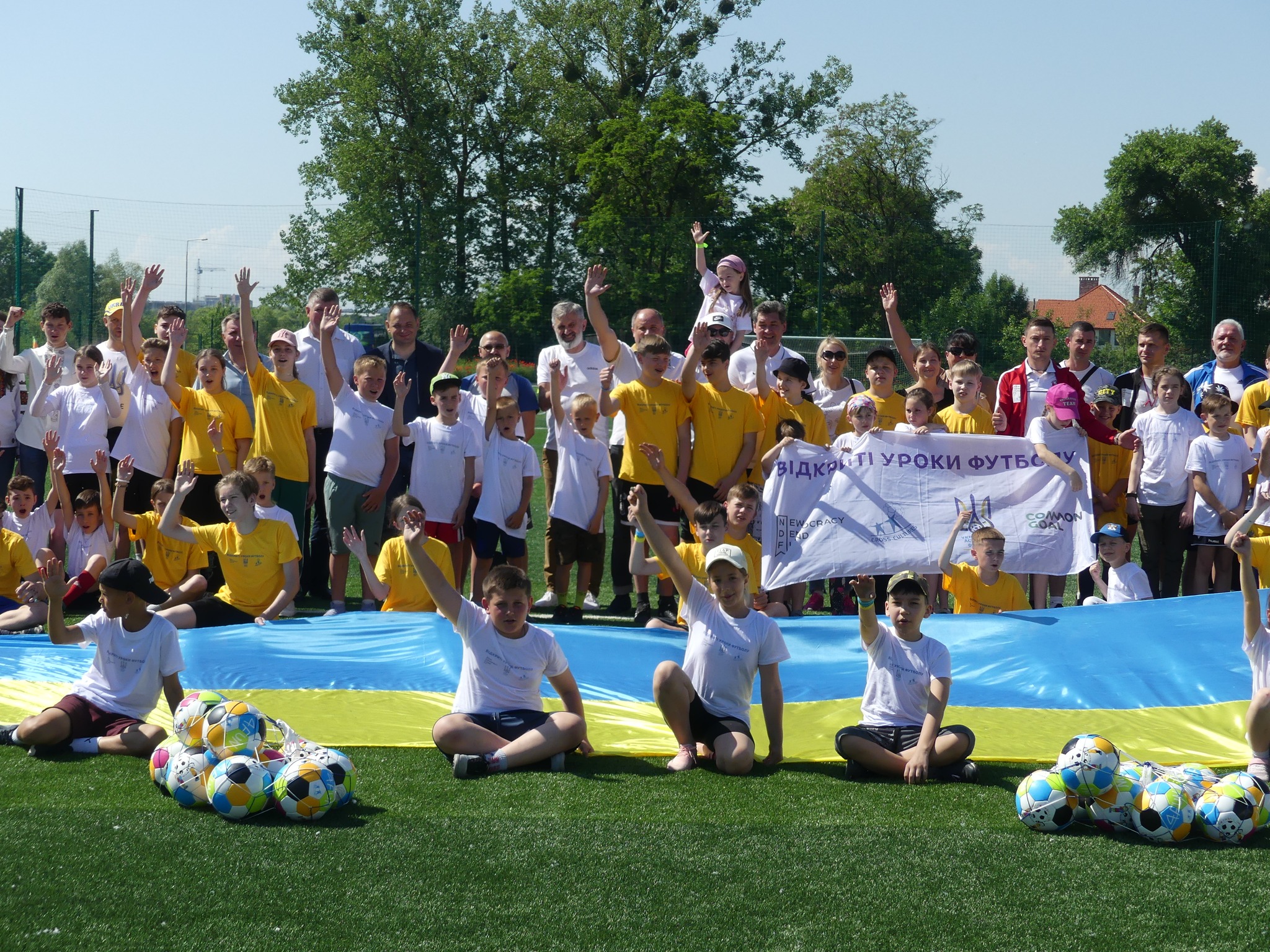 Read more about the article Bringing Joy to Children in Crisis: Cross Cultures’ Open Fun Football Schools in Ukraine